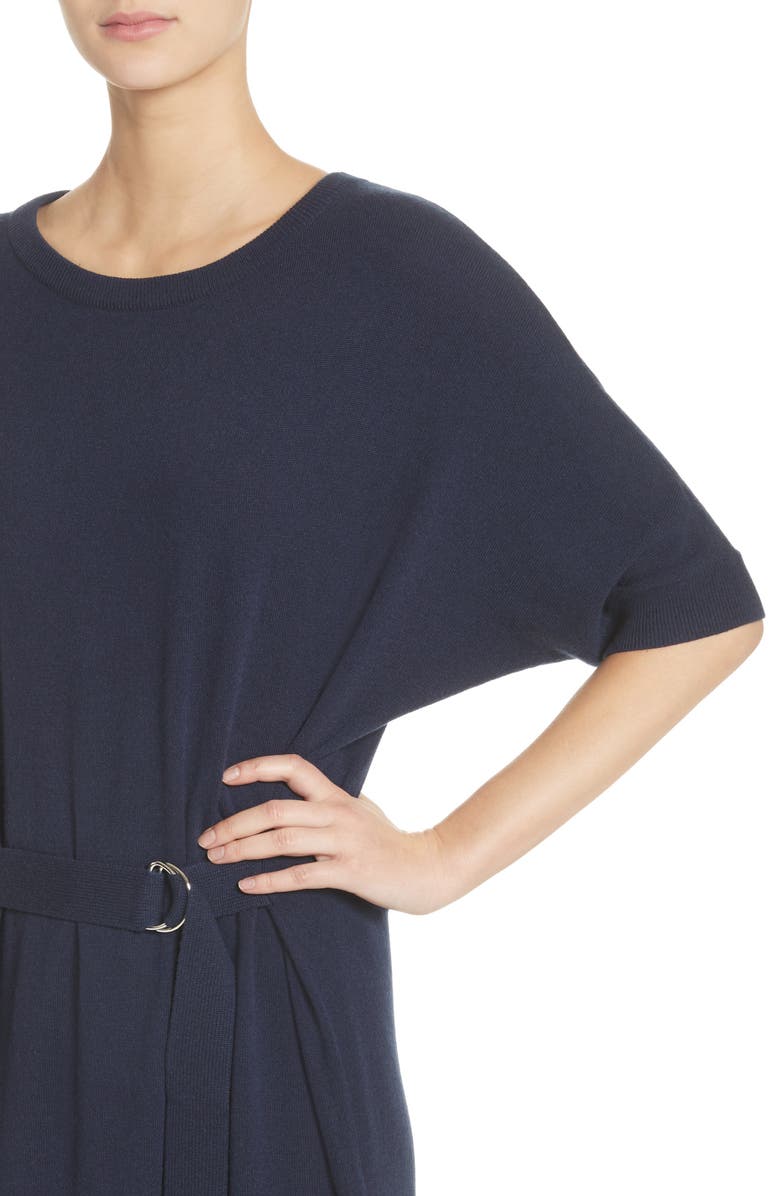 Michael Kors Belted Cashmere Blend Dress, Alternate, color, 