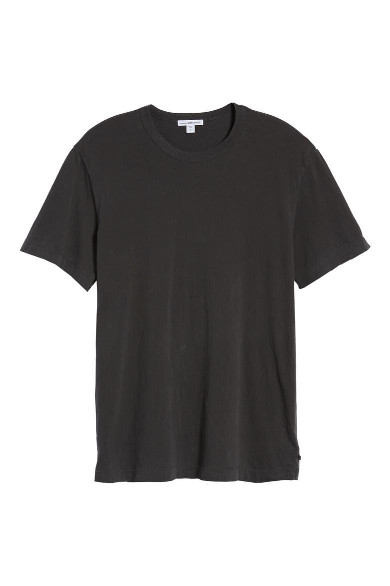 Crewneck Jersey T-Shirt, Alternate, color, CARBON PIGMENT