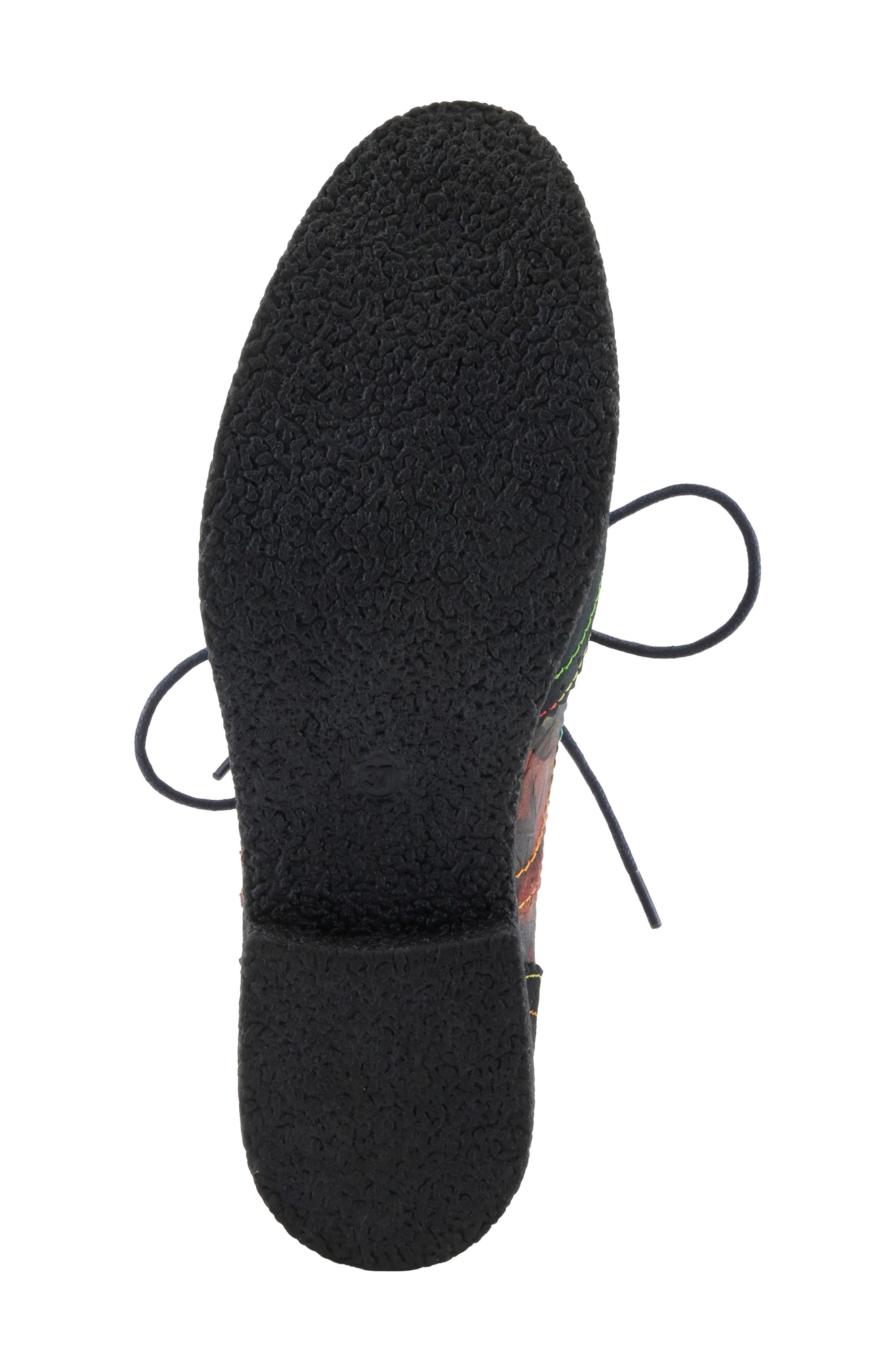Muggiasti Vinty Brogue Oxford, Alternate, color, BLACK MULTI