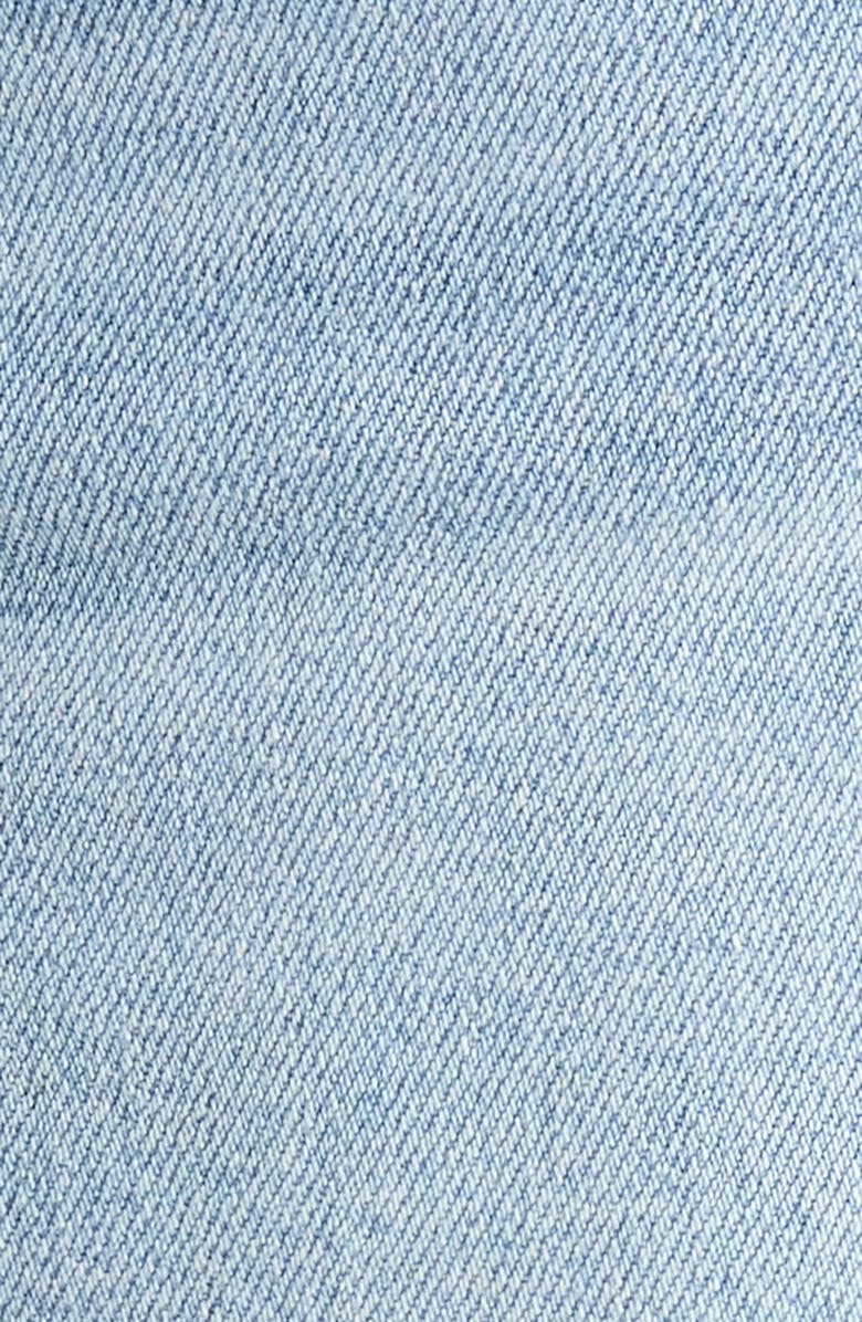 Re/Done Mid Rise Embellished Appliqué Wide Leg Jeans, Alternate, color, Mid 90S