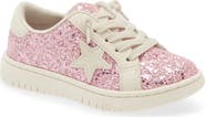 L'AMOUR Kids' Kinely Glitter Star Sneaker