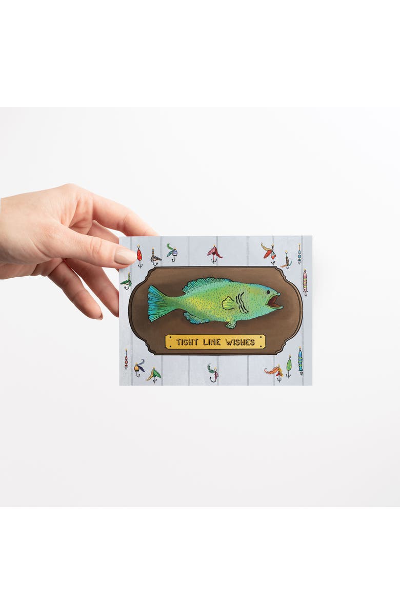 Ramus & Co Father's Day Greeting Card Pack (3ct) "Captain, Fish, Dad I Love You", Alternate, color, Multicolored