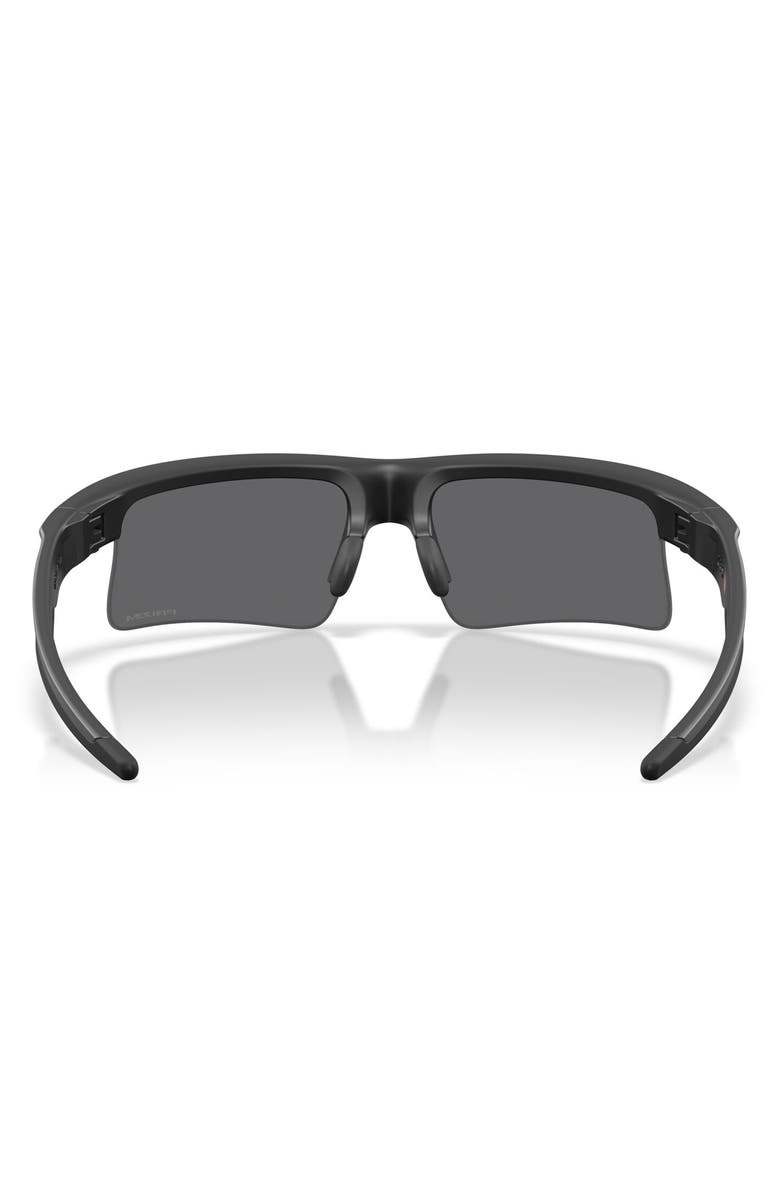 Oakley Bisphaera Speed 68mm Prizm<sup>™</sup> Oversize Rectangular Sunglasses, Alternate, color, Matte Black / Prizm Black
