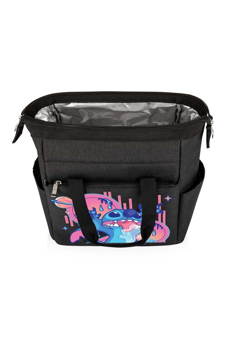 x Disney Lilo & Stitch On-The-Go Insulated Soft Lunch Bag, Alternate, color, BLACK