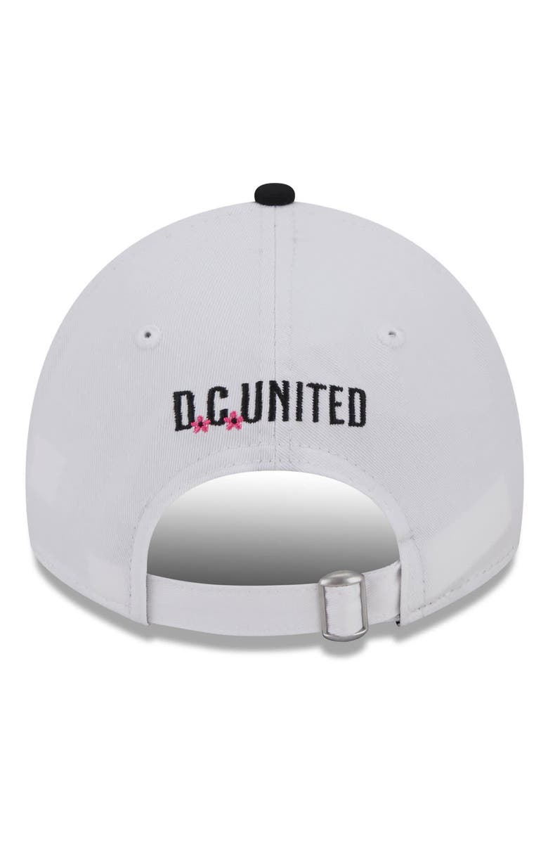 New Era Men's New Era White D.C. United 2024 Jersey Hook 9TWENTY Adjustable Hat, Alternate, color, 