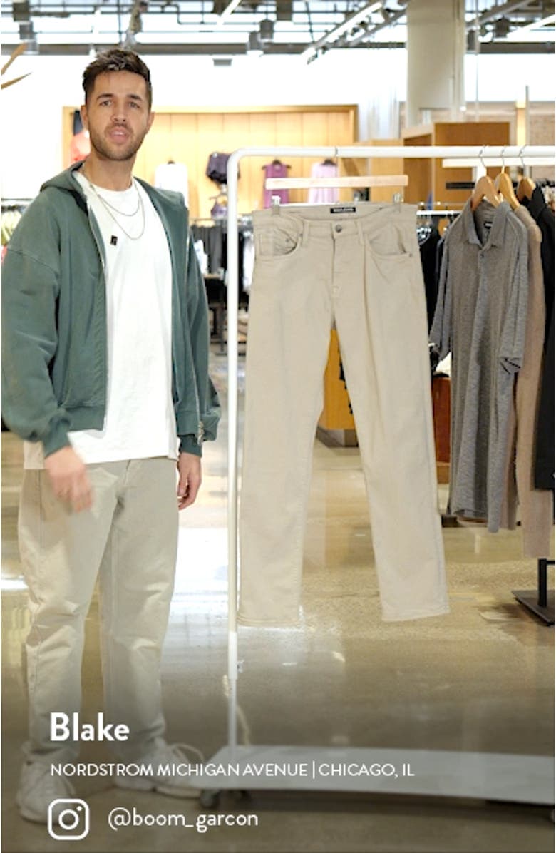 Zach Five-Pocket Straight Leg Pants, sales video thumbnail
