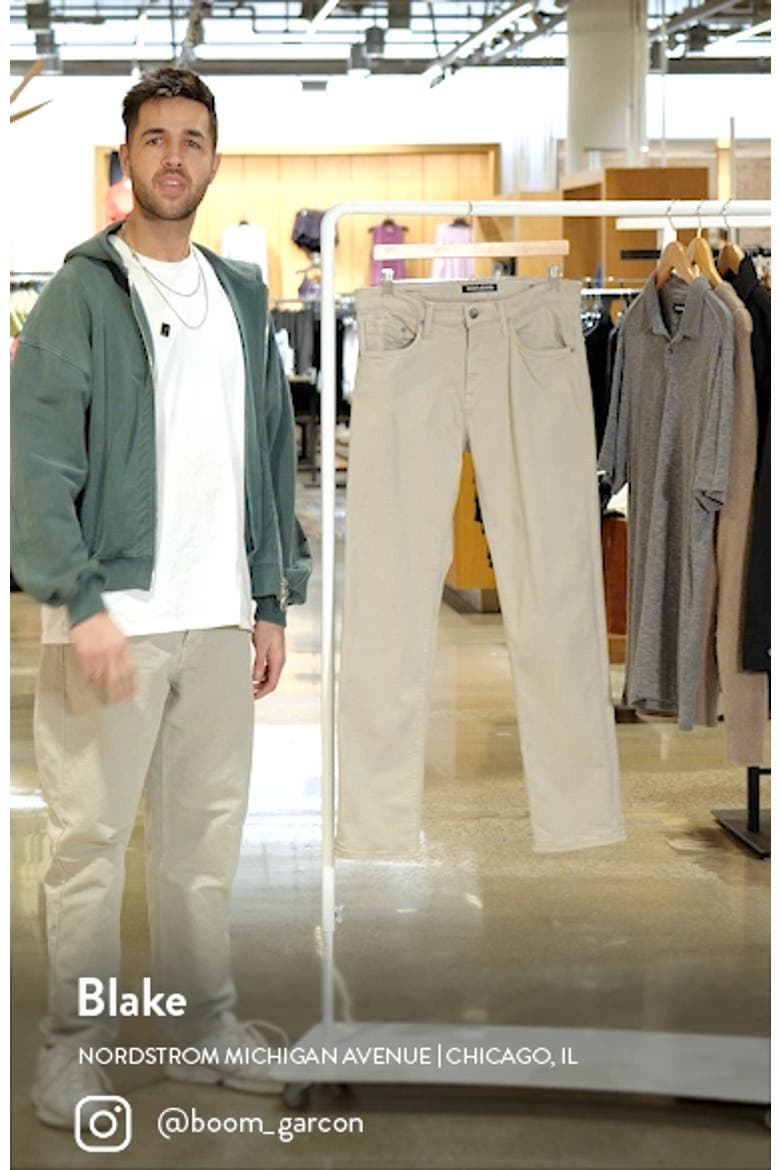 Zach Five-Pocket Straight Leg Pants video