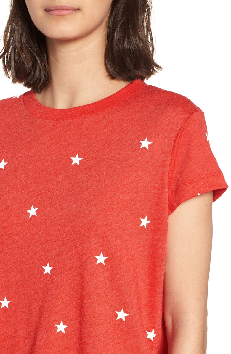 Wildfox Football Star No.9 Tee, Alternate, color,