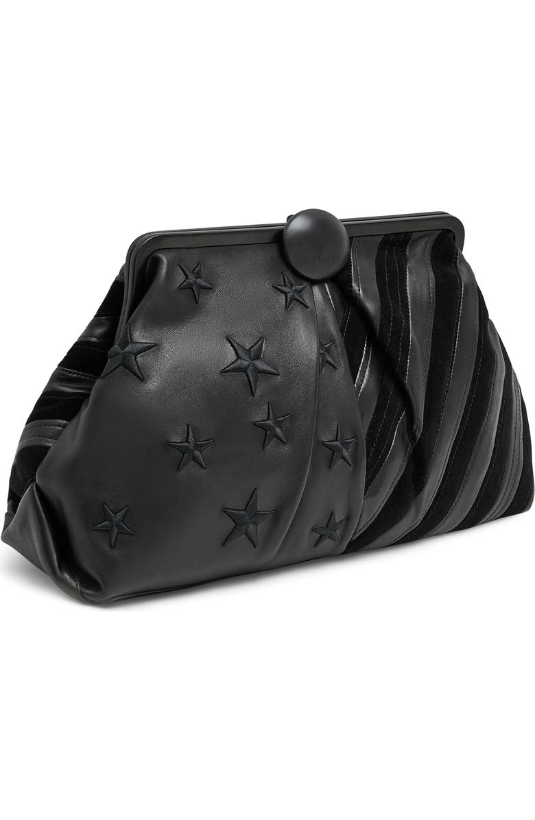 AIMEE Full Circle X-Large Clutch, Alternate, color, Americana Black