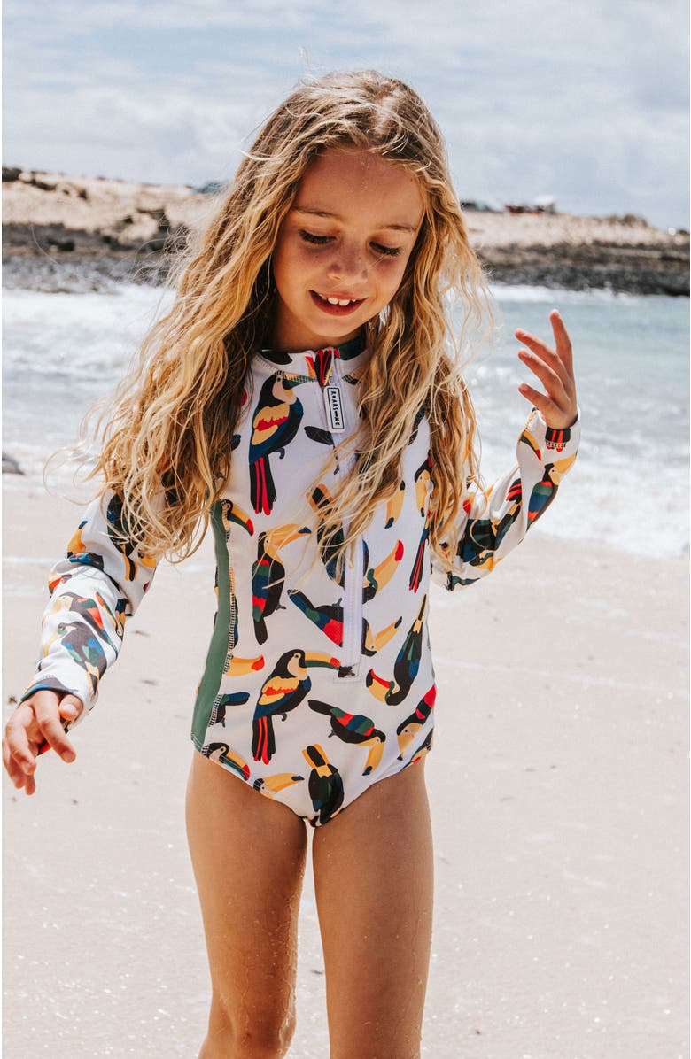 Roarsome Toucan Swim Suit, Alternate, color, 