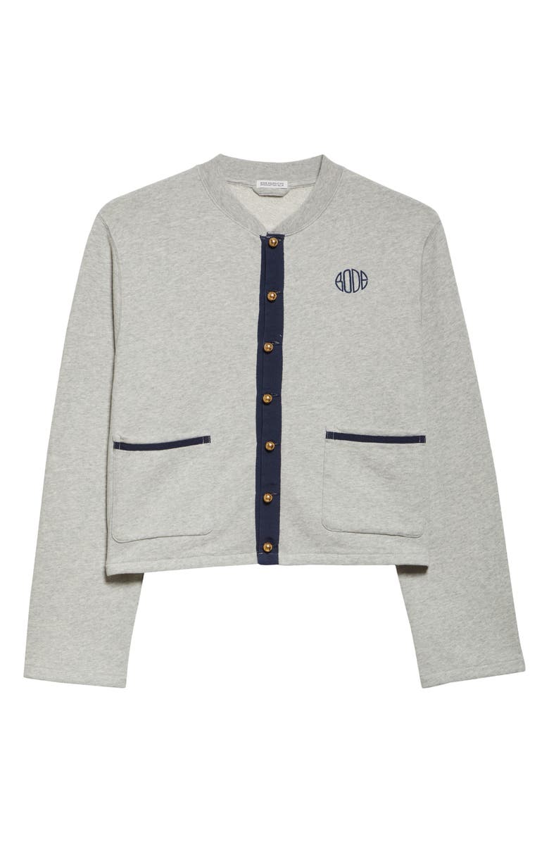 Bode Heathered Cardigan, Alternate, color,