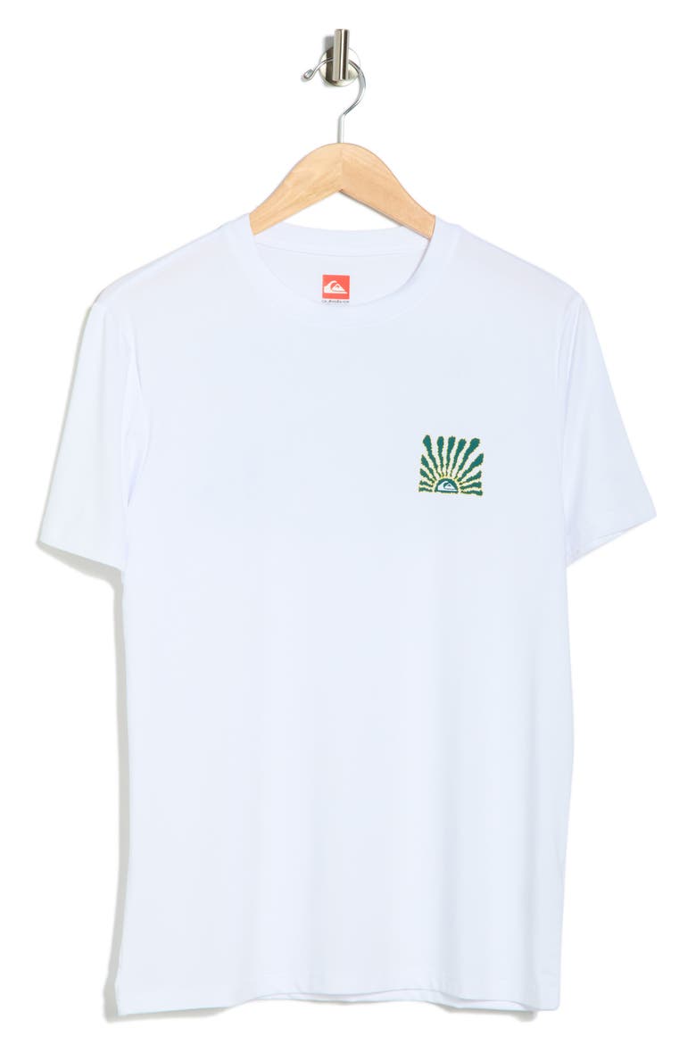 Sunday Palms UPF 50+ T-Shirt, Alternate, color, WHITE