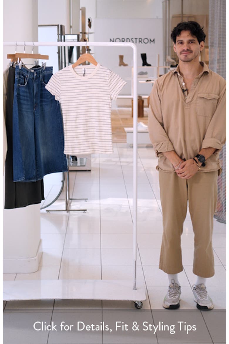 Nando Stripe Cotton T-Shirt video