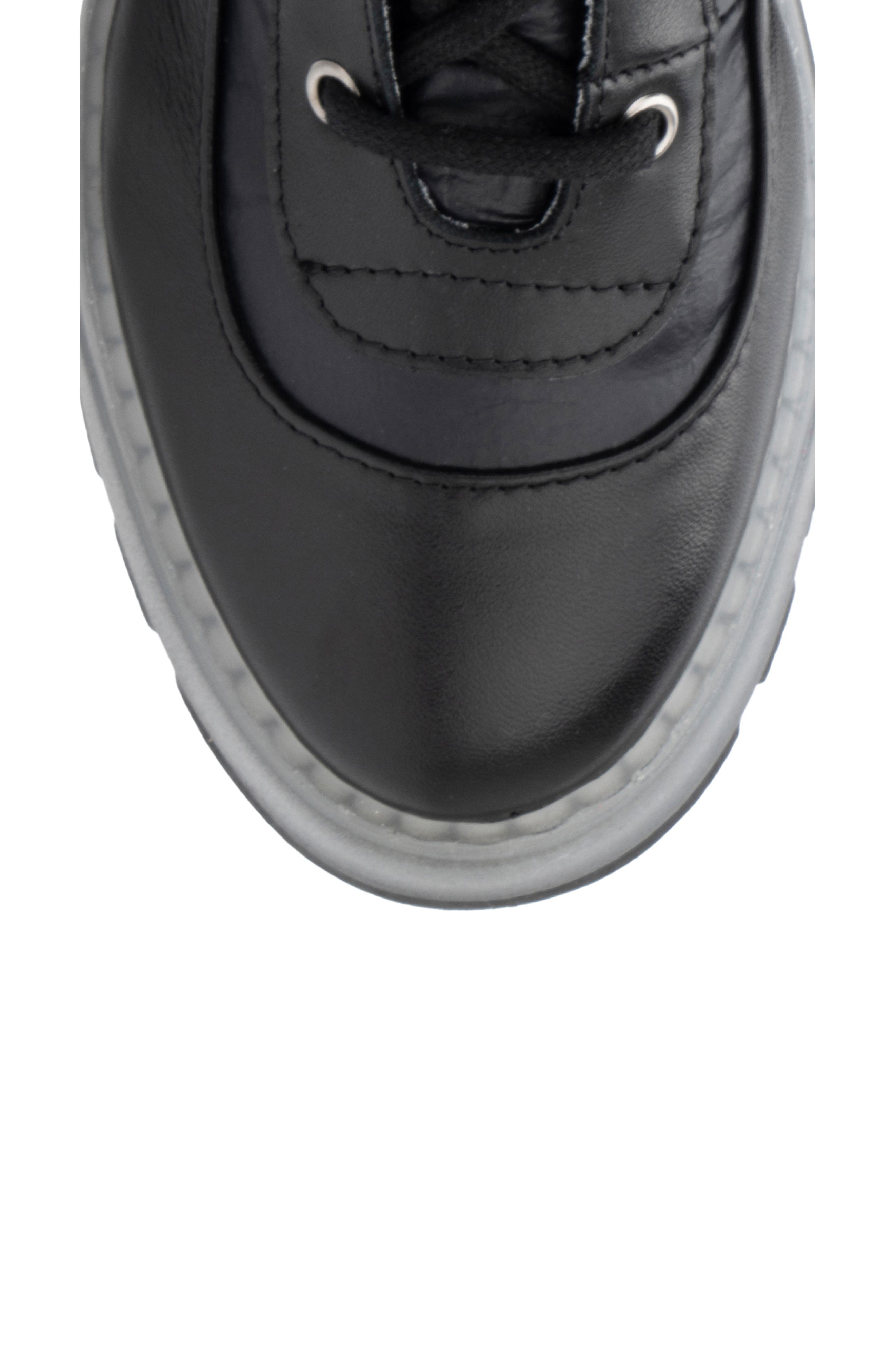 Aquatalia Aisa Weatherproof Combat Boot, Alternate, color, Black