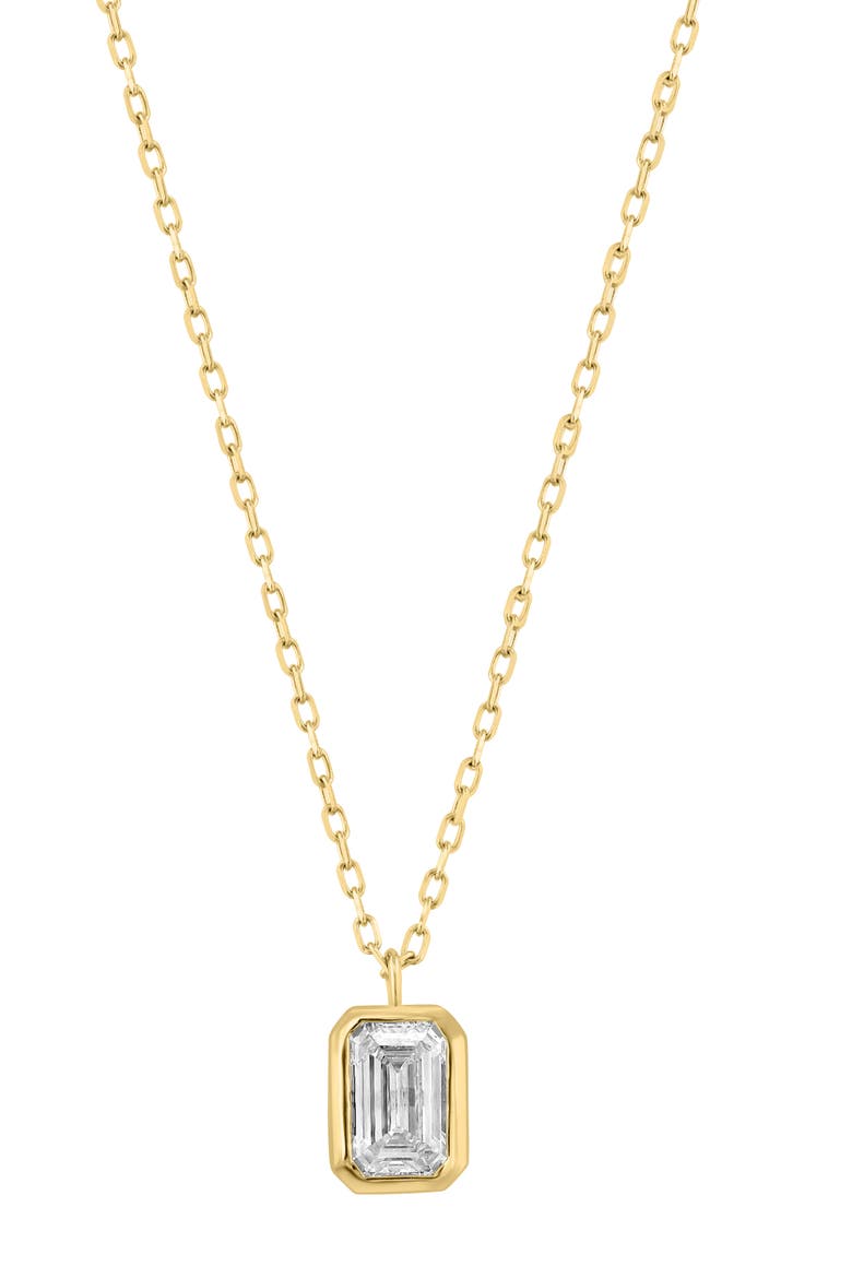Lab-Grown Diamond Pendant Necklace, Alternate, color, GOLD