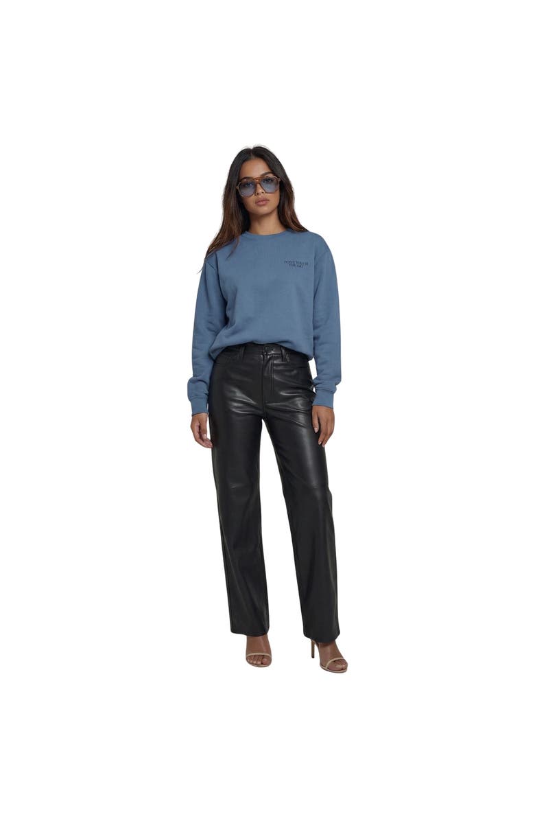 AKALIA Don
t Touch The Art  Sweatshirt, Main, color, Sky Blue