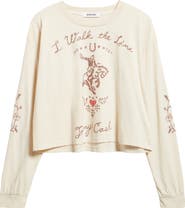 Daydreamer Johnny Cash Walk the Line Cotton Graphic T-Shir