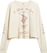 Daydreamer Johnny Cash Walk the Line Cotton Graphic T-Shir