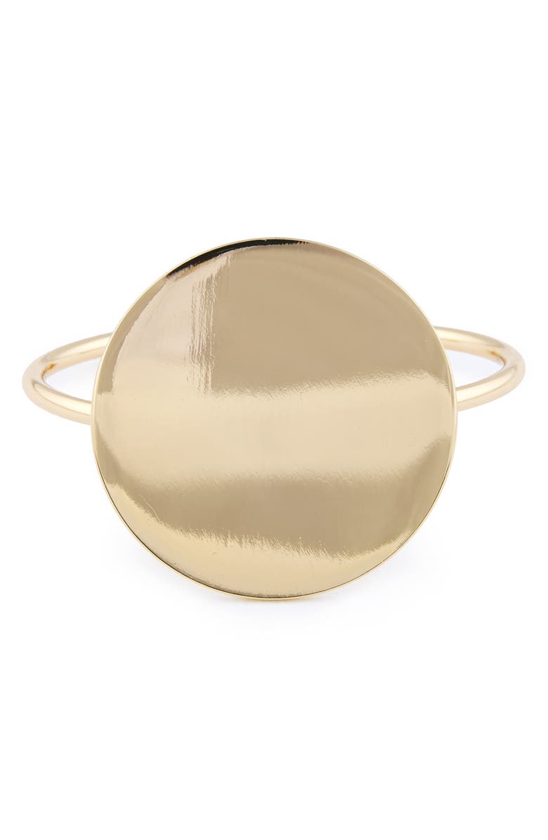 Sole Society Mirrored Bangle, Main, color, 