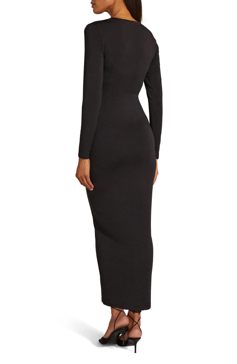 Favorite Daughter The Anywhere Cutout Long Sleeve Maxi Dress, Alternate, color, 