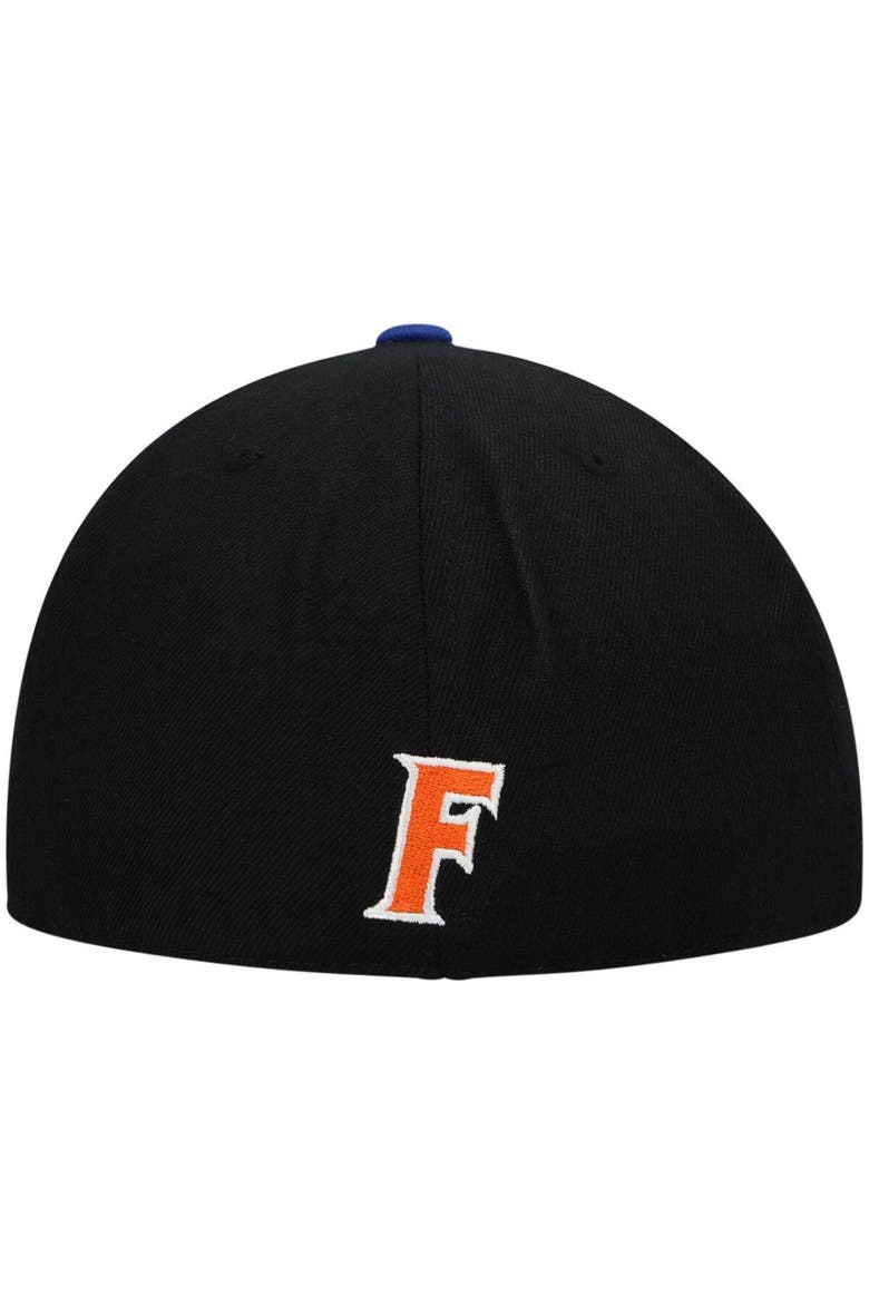 Men's Top of the World Black/Royal Florida Gators Team Color Two-Tone Fitted Hat, Alternate, color, Black
