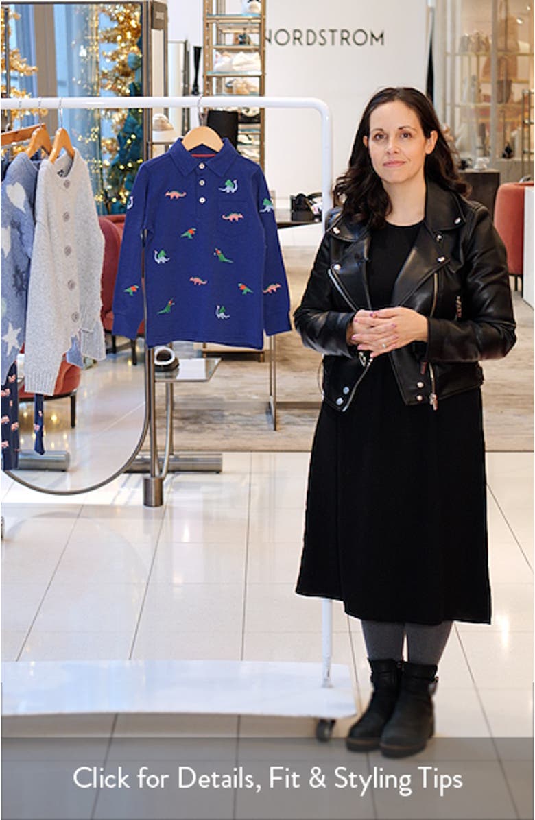 Kids
 Embroidered Slub Polo, sales video thumbnail