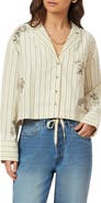 Scotch & Soda Embroidered Stripe Shirt