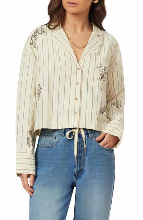 Scotch & Soda Embroidered Stripe Shirt