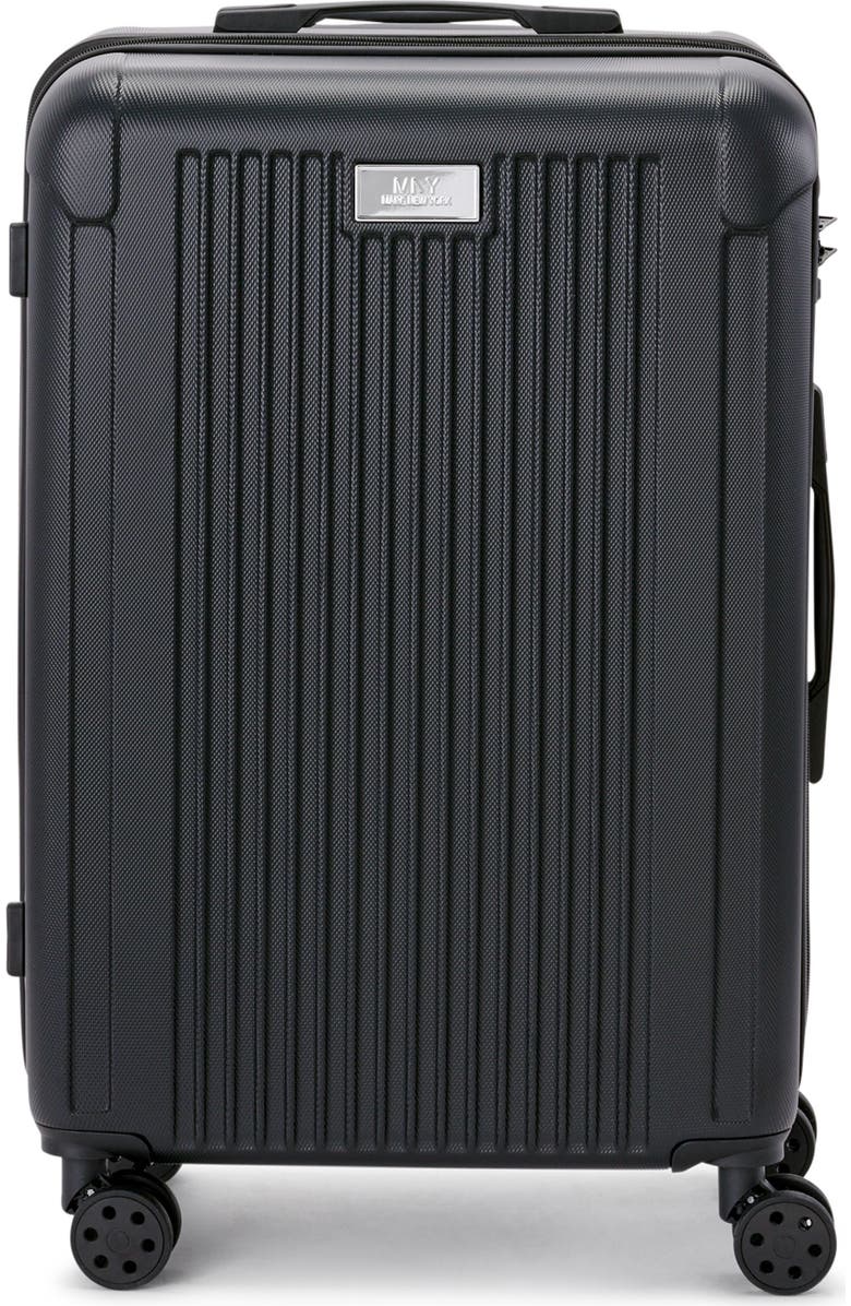 Marc New York Lotus Upright Suitcase, Main, color, Black