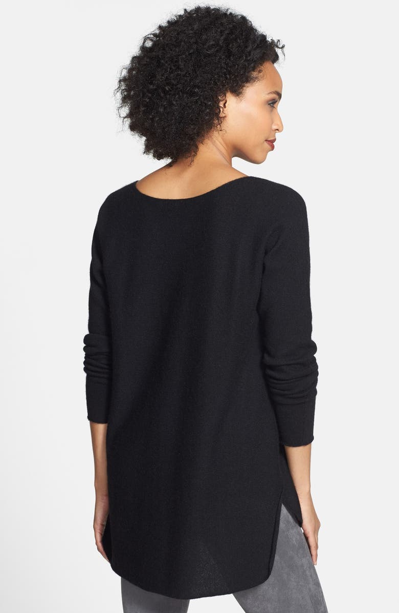Halogen<sup>®</sup> High/Low Cashmere Tunic Sweater, Alternate, color,