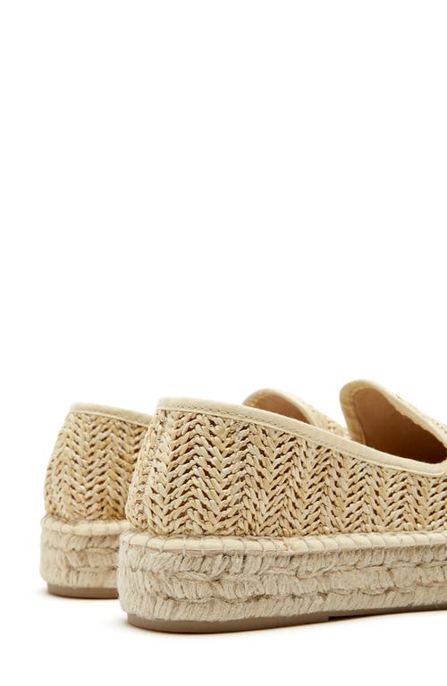 La Canadienne Clay Rattan Platform Loafer