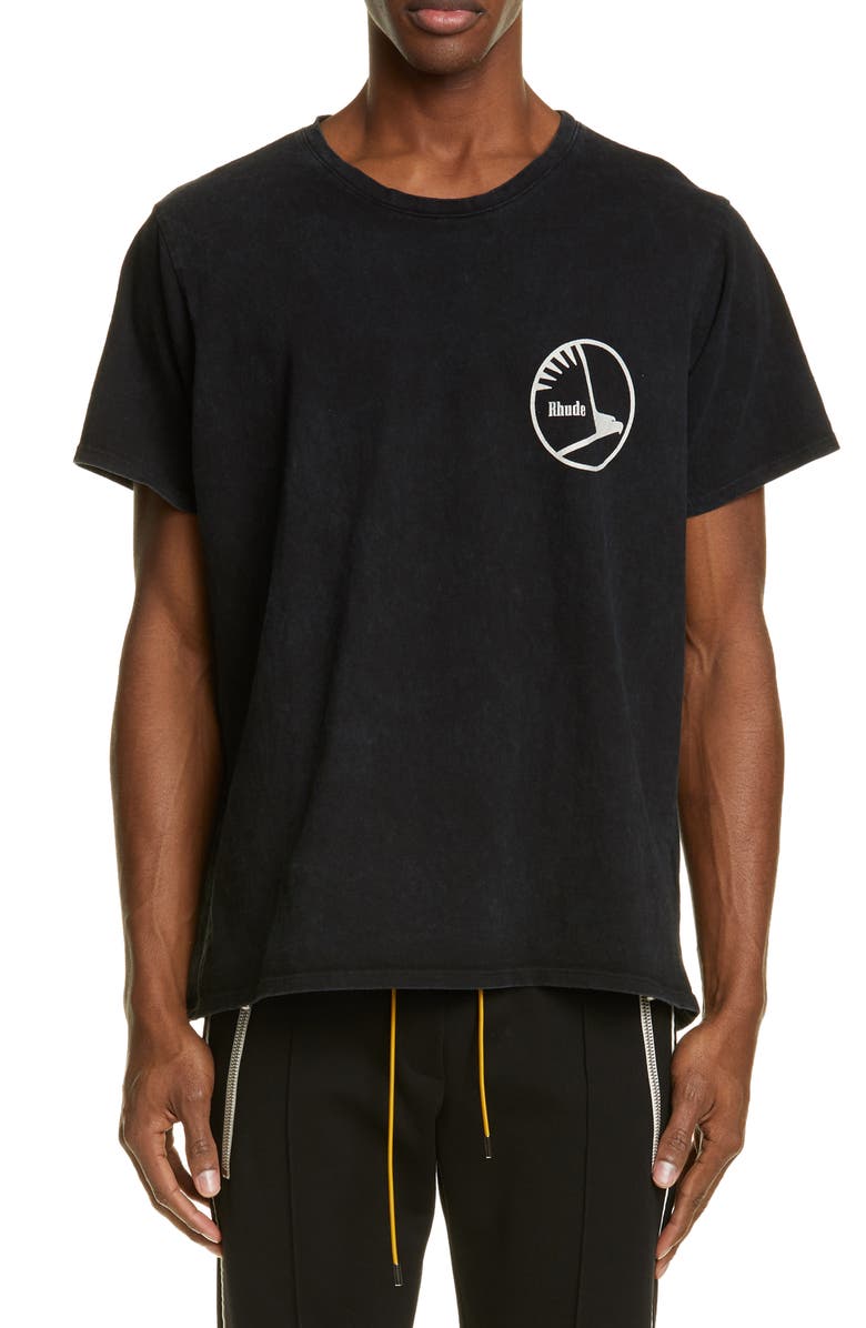 Rhude Engines Graphic T-Shirt, Main, color, 