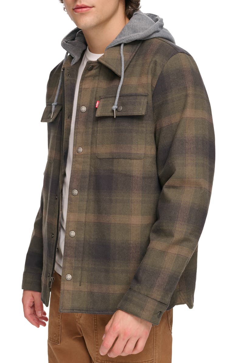 Levi's<sup>®</sup> Plaid Shacket, Alternate, color,