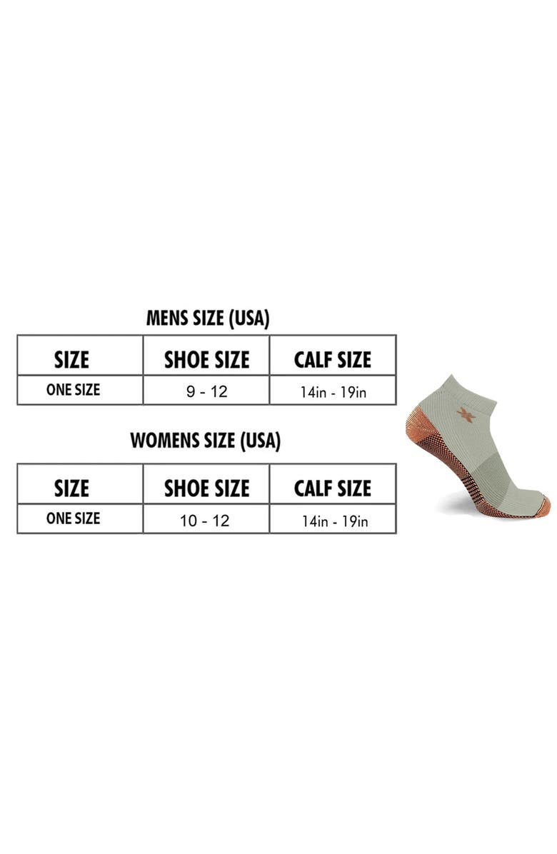 EXTREME FIT 3-Pack Ankle Cut Compression Socks, Alternate, color, Evergreen Forest