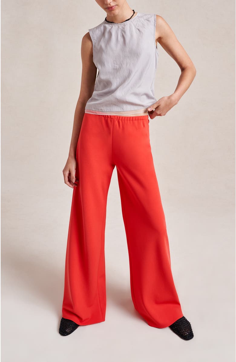 La Ligne Colby Pant, Alternate, color, Tomato