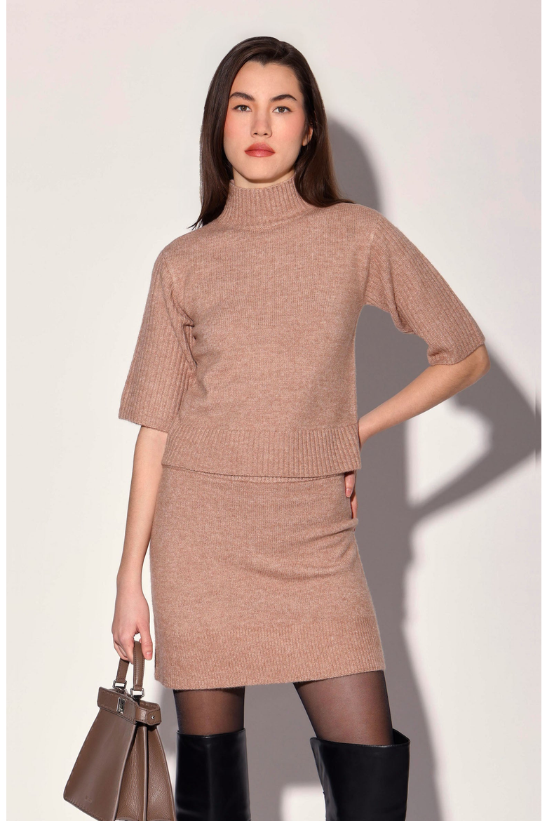 Arabella Skirt, Alternate, color, Hazelnut