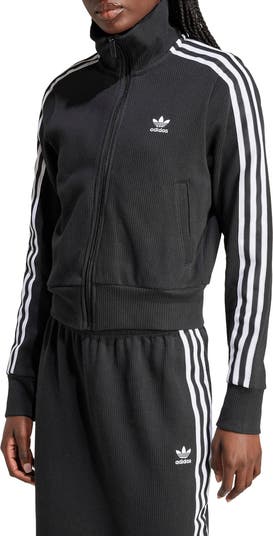 adidas Originals 3 Stripes Rib Track Jacket Nordstrom