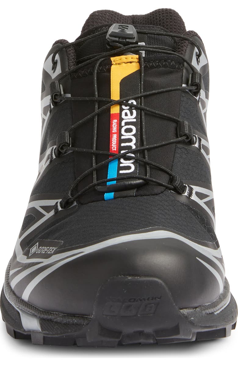 Salomon Gender Inclusive XT-6 Gore-Tex<sup>®</sup> Waterproof Sneaker, Alternate, color, Black