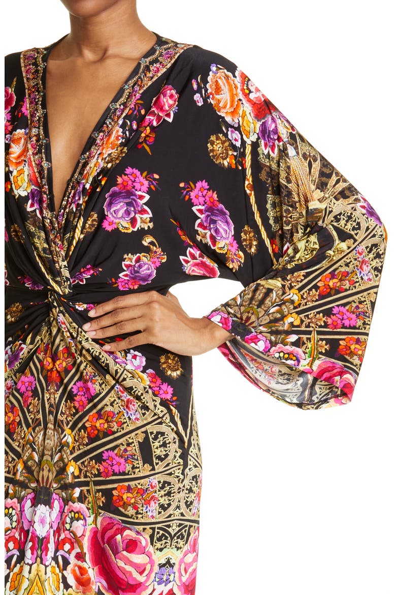 Dance with Duende Floral Print Long Sleeve Maxi Dress, Alternate, color, DANCE WITH DUENDE