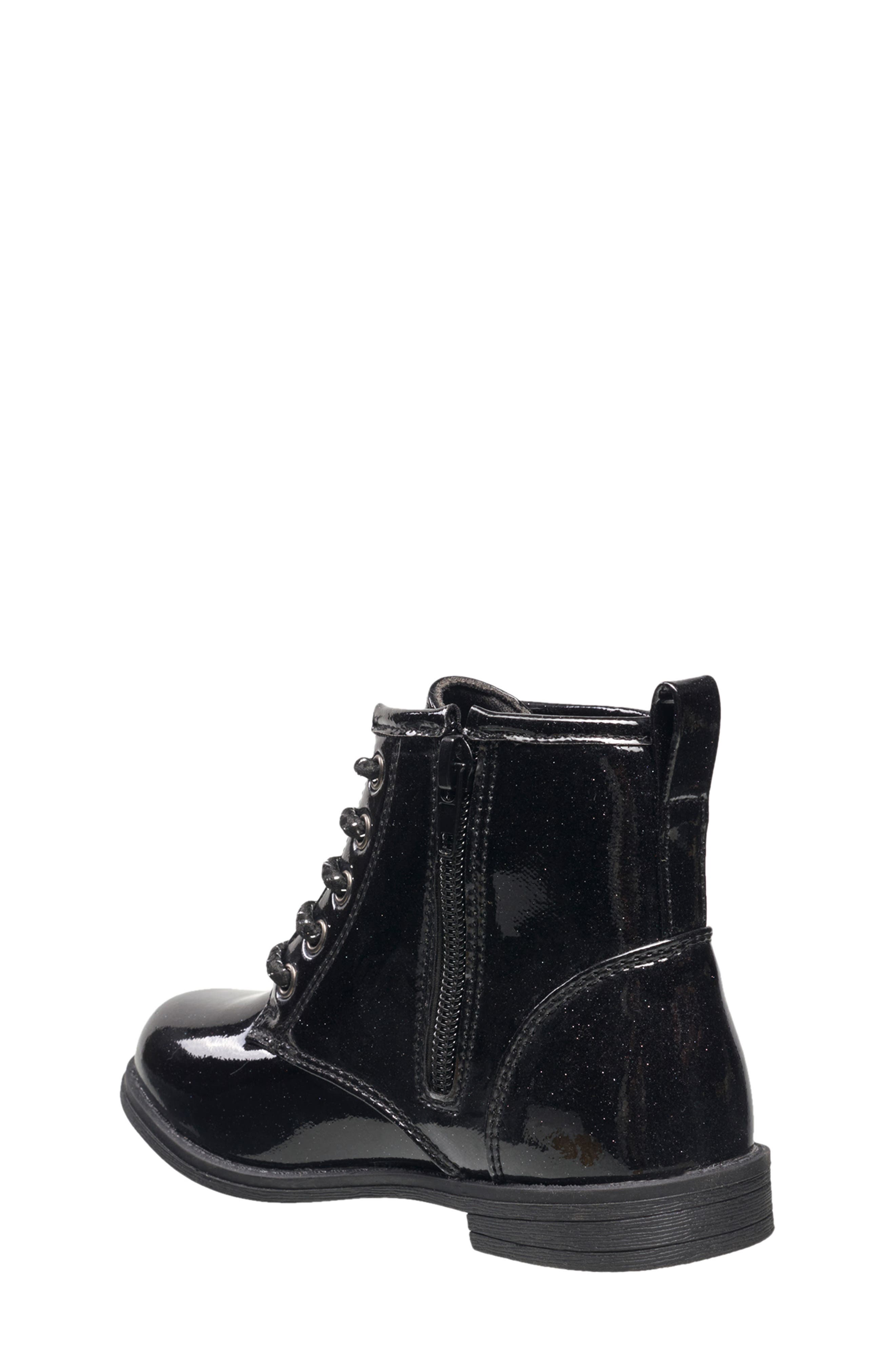 Lucky Brand Kids' Shimmer Boot, Alternate, color, Black