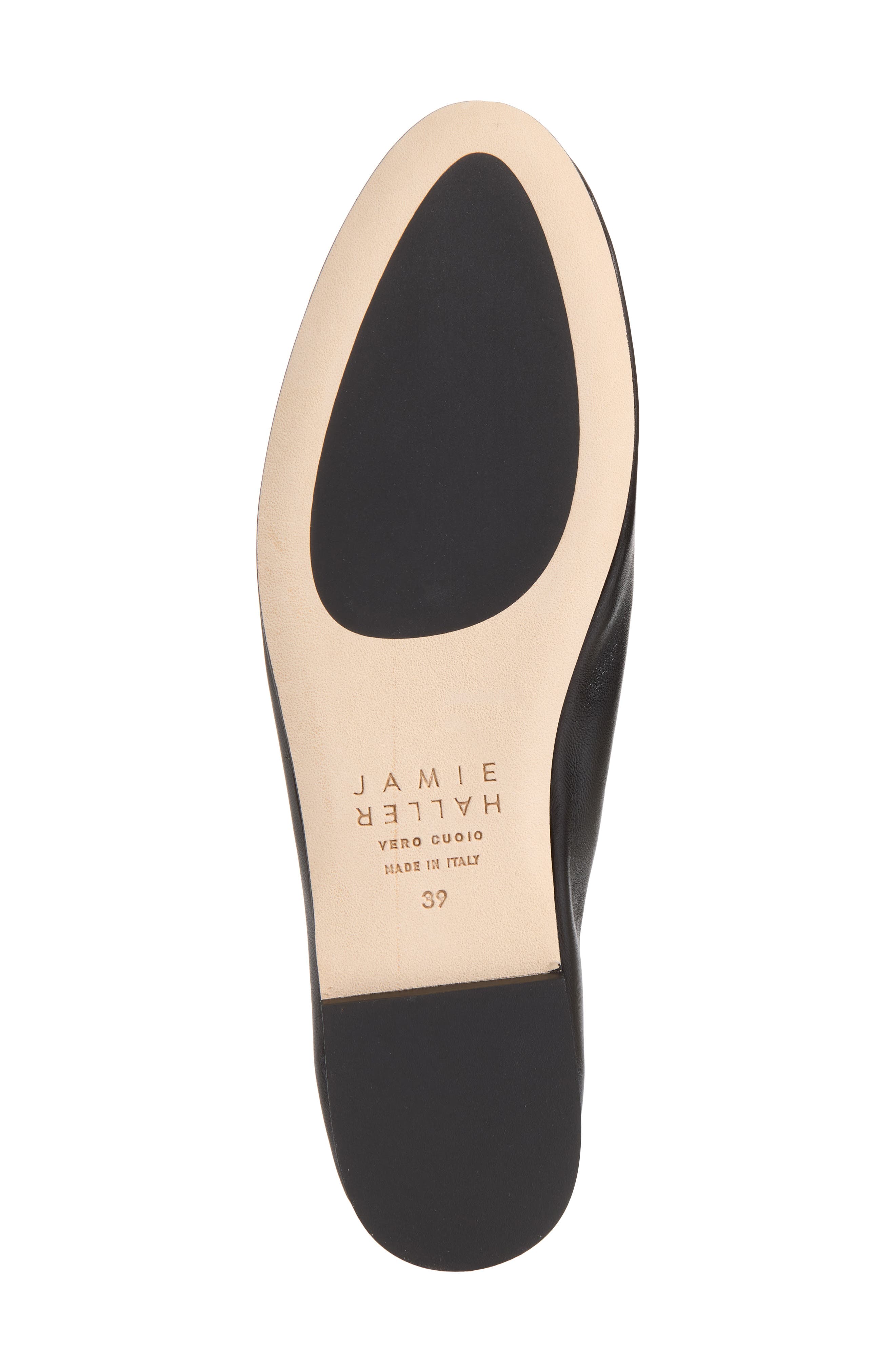 The High Vamp Ballet Flat, Alternate, color, BLACK