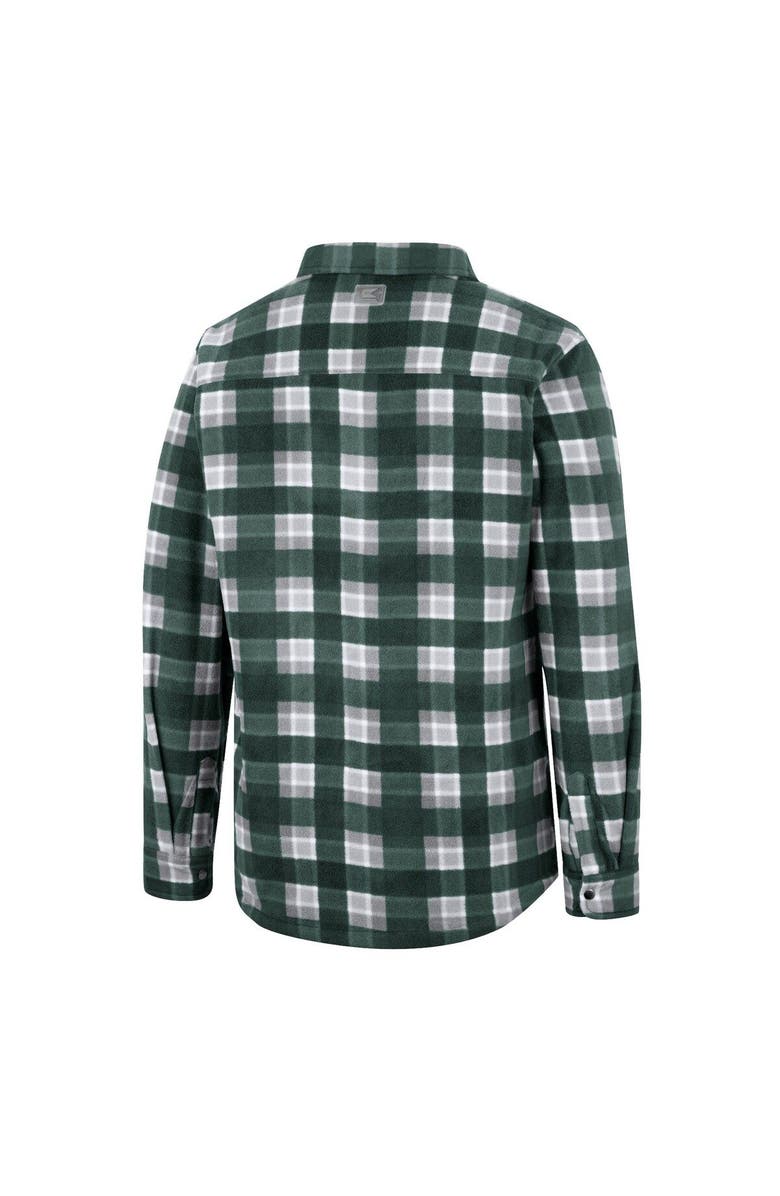 COLOSSEUM Men's Colosseum Green Tulane Green Wave Ellis Full-Snap Jacket, Alternate, color, 