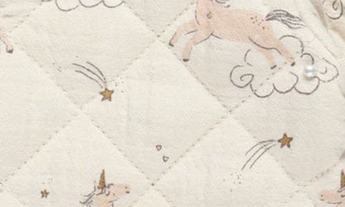 Quincy Mae Quilted Organic Cotton Jacket In Neutral