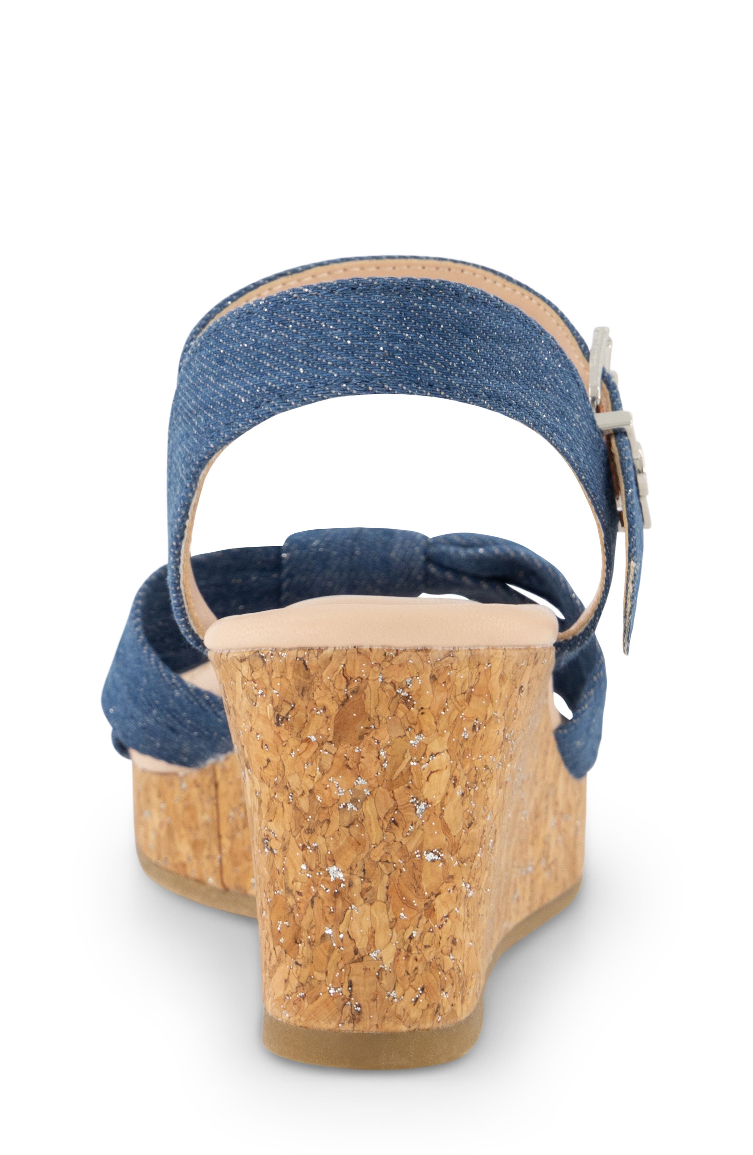 Jessica Simpson Kids' Asha Ankle Strap Wedge Sandal, Alternate, color, 