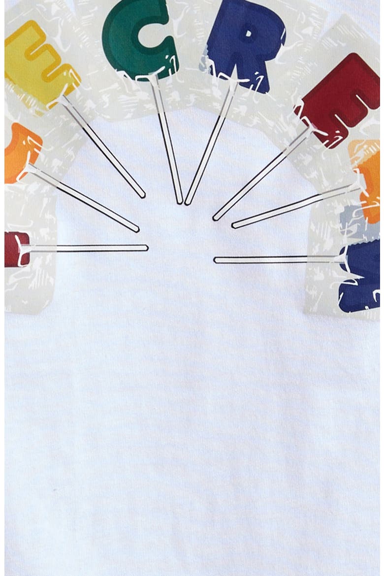 Kids' Lolli Cotton Graphic T-Shirt, Alternate, color, WHITE