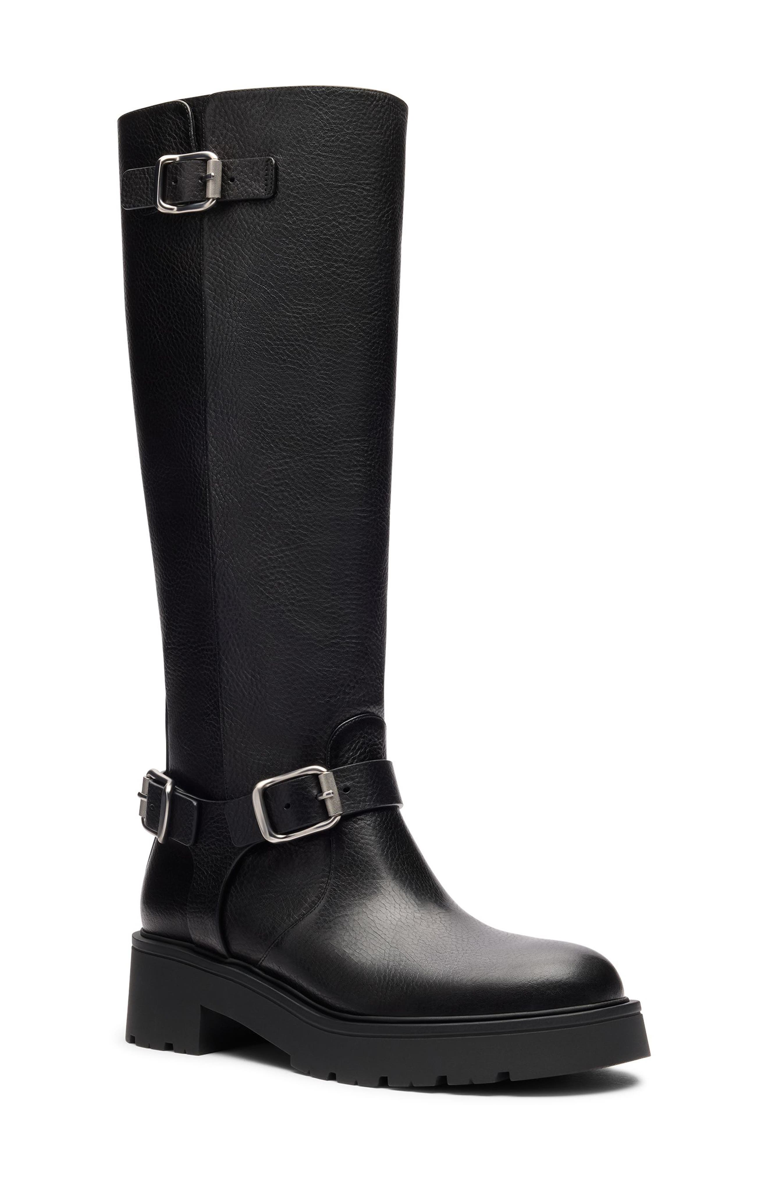 Ren Moto Boot, Main, color, BLACK