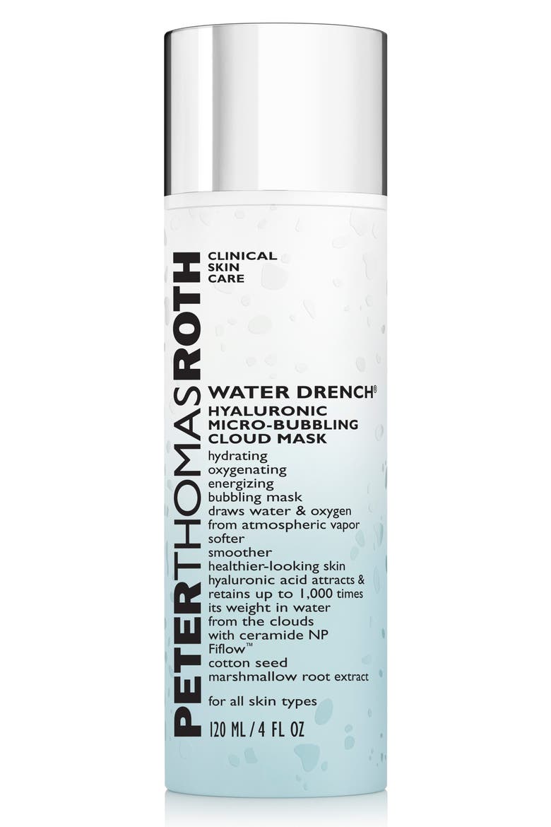 Water Drench Hyaluronic Micro-Bubbling Cloud Mask, Main, color, NO COLOR