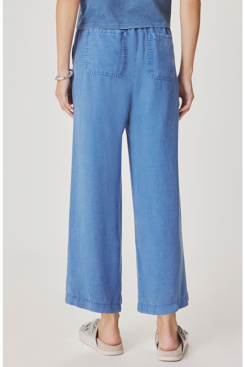 Angie Crop Wide Leg Pants, Alternate, color, PERFECT BLUE