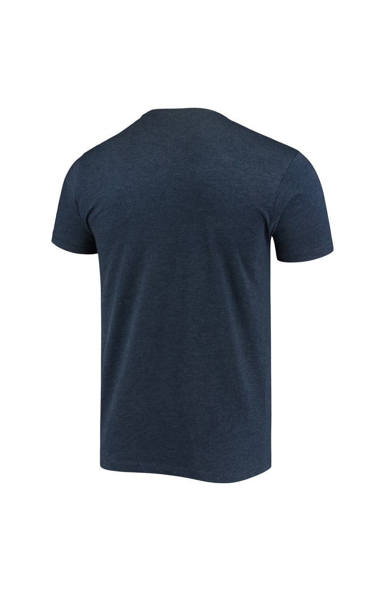 HOMEFIELD Men's Homefield Heathered Navy Michigan Wolverines Vintage Est. 1817 T-Shirt, Alternate, color,