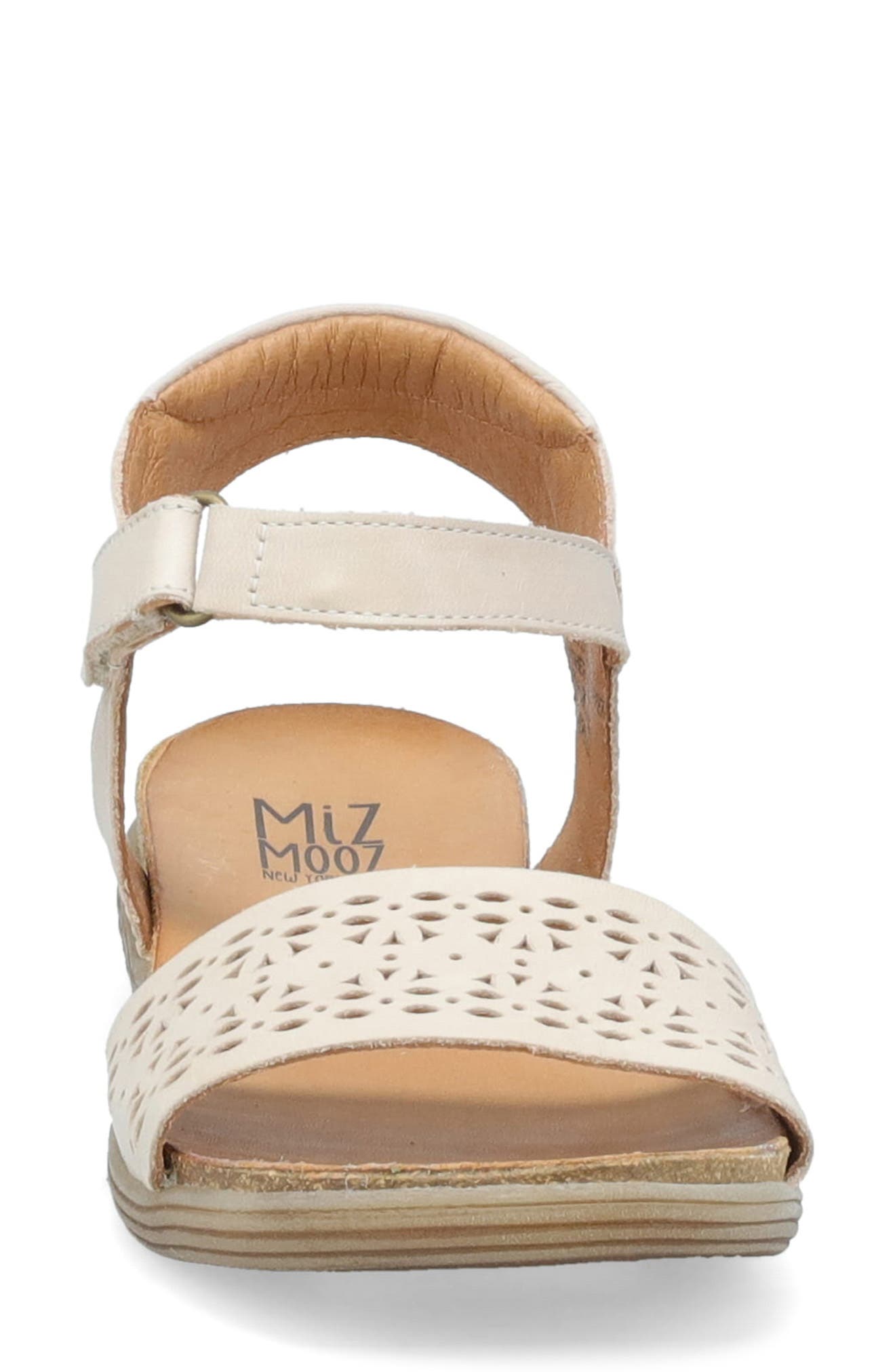 Miz Mooz Mave Ankle Strap Sandal, Alternate, color, Cream